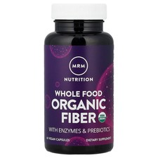 Whole Food Organic Fiber, 60 Vegan Capsules