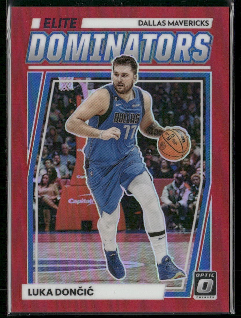 2022-23 Optic Luka Doncic Elite Dominators Red /99