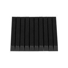 10Pcs Piano Plastic Black Keys Piano Keyboard Key Top Piano Repair Accessories
