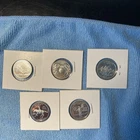 1999 FIVE Silver Quarters PROOF!