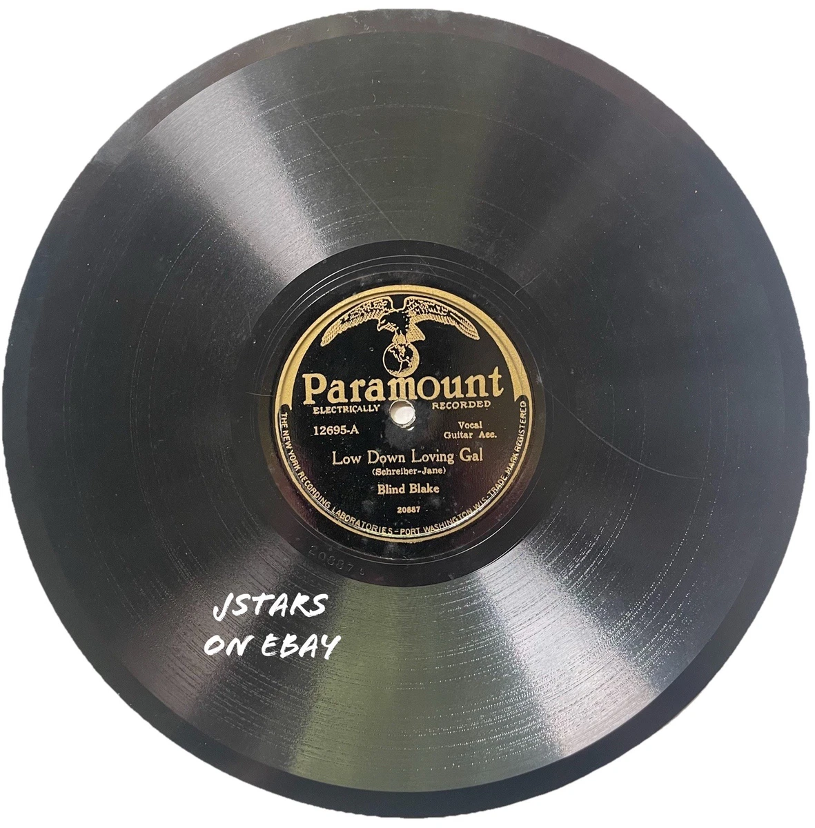 Paramount Records 单曲乙烯唱片| eBay