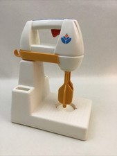Fisher Price Fun With Food Mixing Center Hand Mixer And Stand Vintage 1987