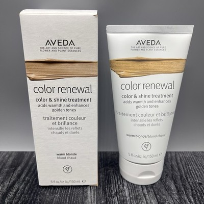 トリートメント AVEDA color renewal Aveda Color Renewal Color & Shine Treatment Warm Blonde 5 oz | eBay
