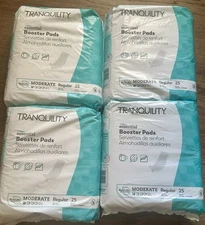 Tranquility Booster Pad 12 X 14 Inch Flow-Through Pad 100 Ct