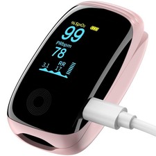 Finger Pulse Oximeter, Fingertip Blood Oxygen Saturation with Pulse Monitor, ...