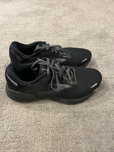 Brooks Adrenaline GTS 22 Women's Size 9.5 D (Wide) Running Shoes Black Sneakers - Picture 5 of 10