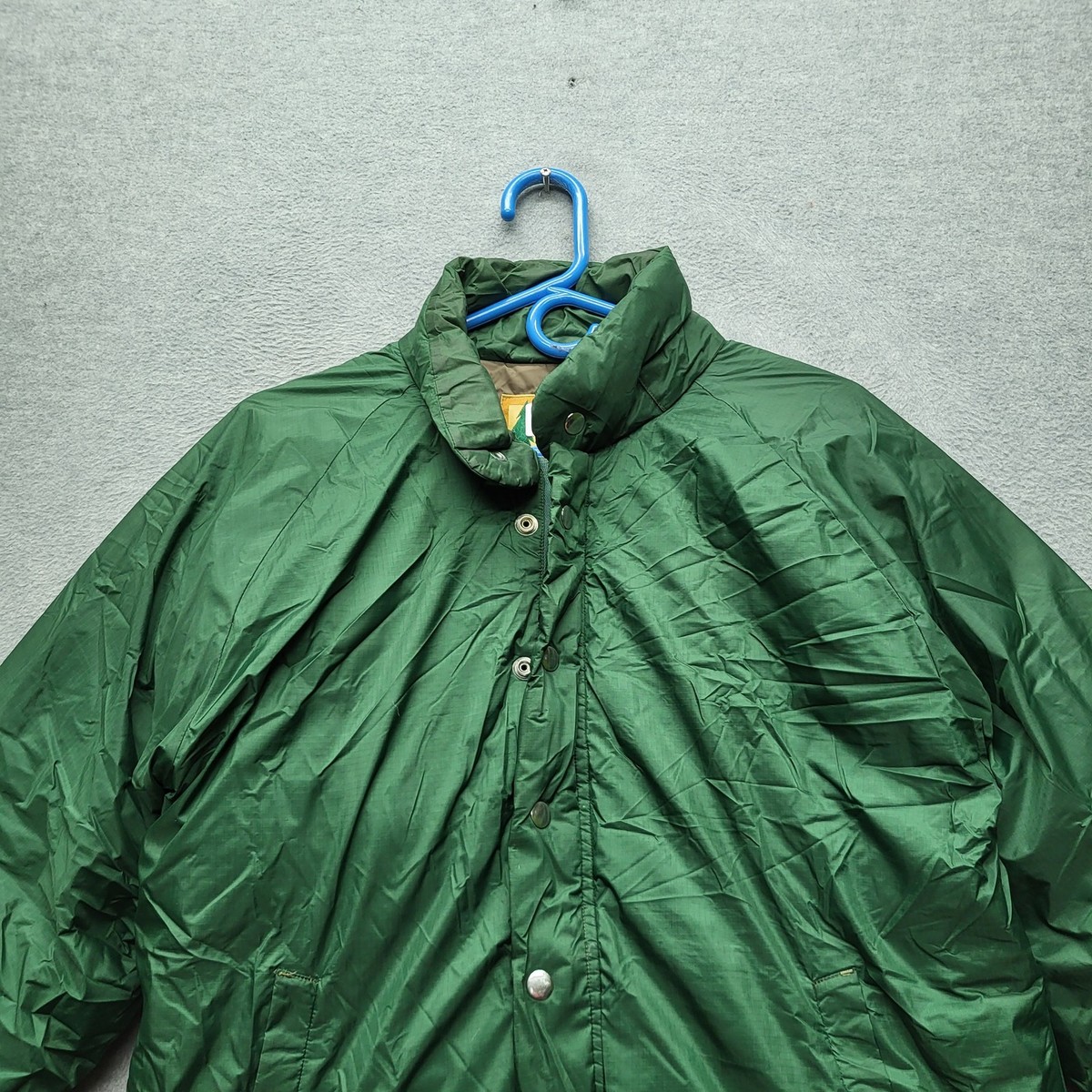 VINTAGE REI Co-Op Men Jacket M Green Down Ripstop Insulated