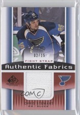 2013 SP Game Used Edition Authentic Fabrics Fight Straps 2/15 Chris Stewart 0c3
