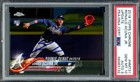 Ronald Acuna Jr Signed 2018 Topps Chrome Update RC HMT31 PSA 10 Sig 9 PSA/DNA