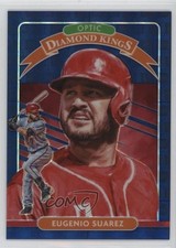 2020 Donruss Optic Diamond Kings FOTL Blue Pandora Prizm /99 Eugenio Suarez 0wp8