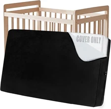 Crib Mattress Storage Bag with Zipper Heavy Duty Small Single, Black