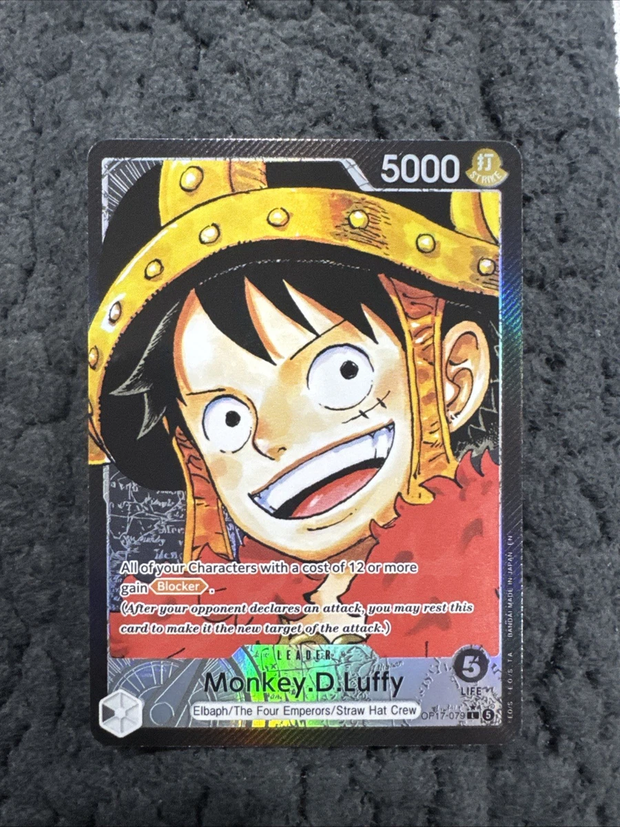 25+ Monkey.D.Luffy OP17-079 The World's Strongest Warriors for