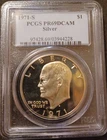 Photo of a 1971-S Eisenhower Dollar Proof from an eBay listing that sold on Jul 22, 2026