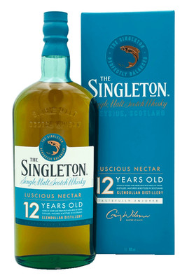 (46,3 /l) The Singleton of Glendullan 12 Jahre Single Malt Scotch Whisky 40% 1,0