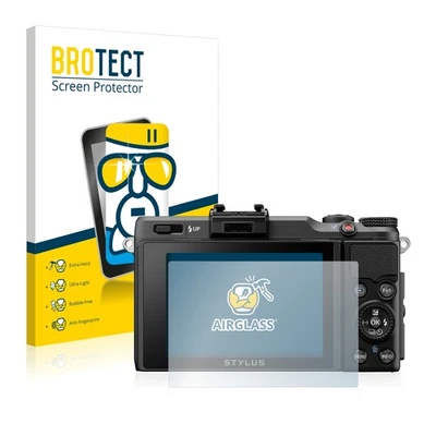Screen Protector Glass for Olympus Stylus XZ-2 Protective Film 9H Hardness - Image 1 of 4