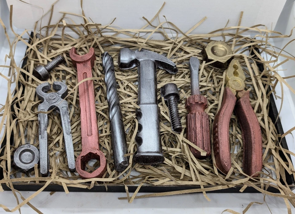 Christmas present.Tools gift!Belgian Chocolate Tool Set. Unique sweet Gift dad - Image 2 of 3