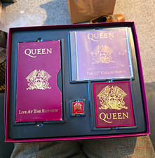 Queen -Box Of Tricks (1992 Ltd Edition Deluxe Box Set) CD VHS Size L TShirt Read
