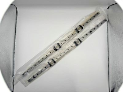 MISUMI SSE2BNV13-520 Linear Guide Rails 520mm w/ 4 Blocks CNC Automation (PAIR)