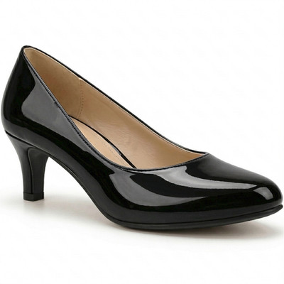 DAMEN-PUMPS NIEDRIGER PFENNIGABSATZ ARBEIT ABENDKLEID MÄDCHENSCHUHE 3 12
