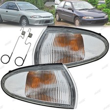 Depo Clear Signal Corner Light Lamp For Mitsubishi Mirage Coupe Hatchback 93-95