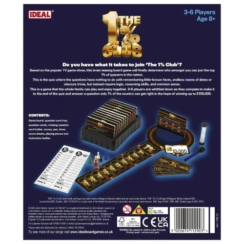 1% Club Board Game by John Adams - Image 3 of 3