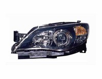 Scheinwerfer Rechts FÜR Subaru Impreza AB 2007 Schwarz