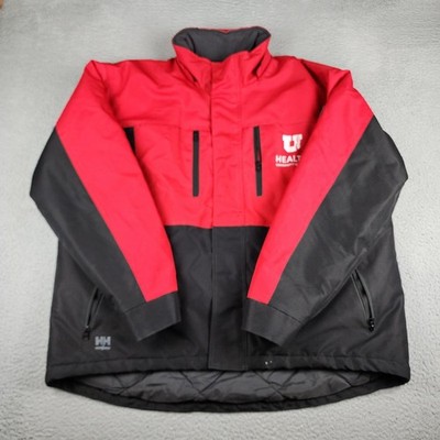 Helly Hansen Jacket Mens 3XL Red Black Heavy Winter Extreme Conditions