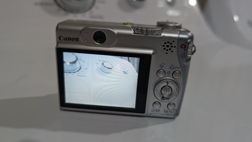Canon PowerShot A540 6.0MP Silver Digital Camera 4x Optical Zoom, 2gb SD, TESTED - Picture 10 of 11