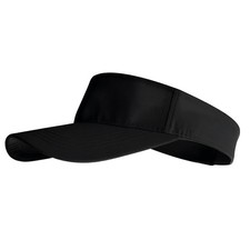 Sports Sun Visor Hat for Women Men Adjustable Lightweight One Size, Black