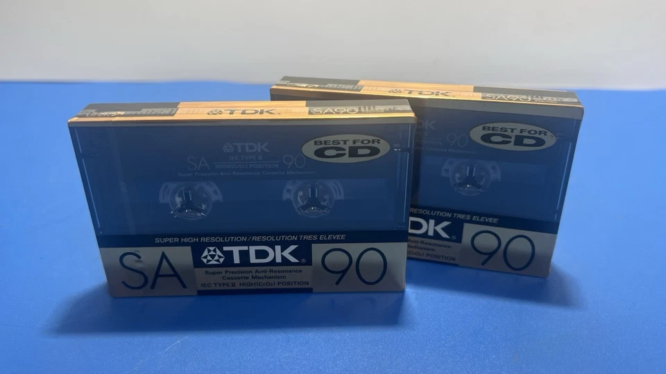 Lote de 14 🎧 Cintas de Cassette Maxell XLII-S / XLII y TDK SA Selladas + Estuche Maxell Foto 2 de 4