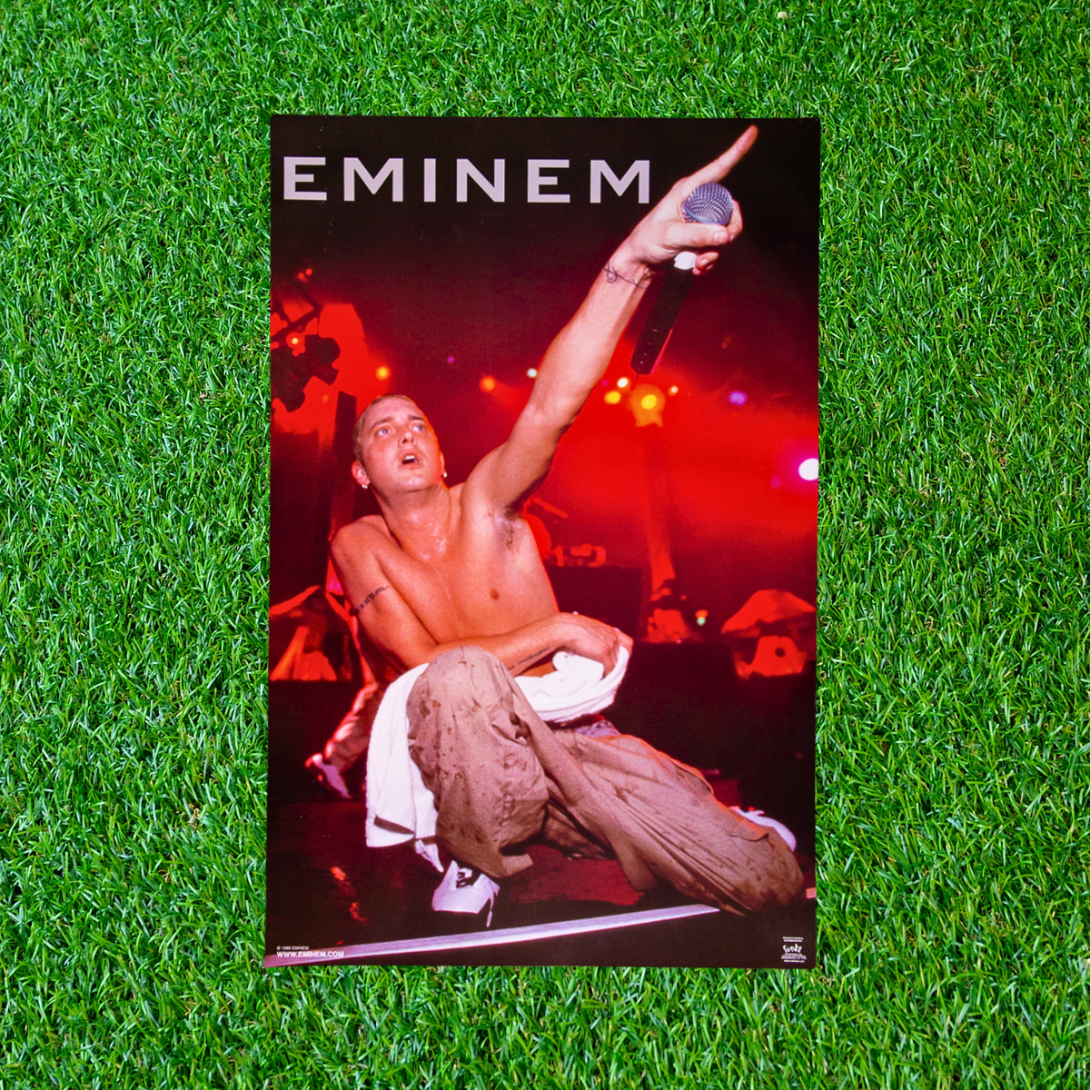 Slim Shady EMINEM Live 1999 Poster Funky #6528 RARE Vintage NOS | eBay