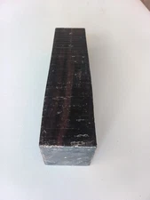 Gaboon Ebony 3x3x12 Turning Blank Spindle Square Wood Blocks Black Gabon African