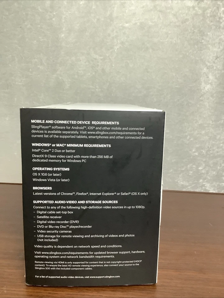 Slingbox SB500 - Includes Original Cables and Remote - Great Condition - Image 4 of 4