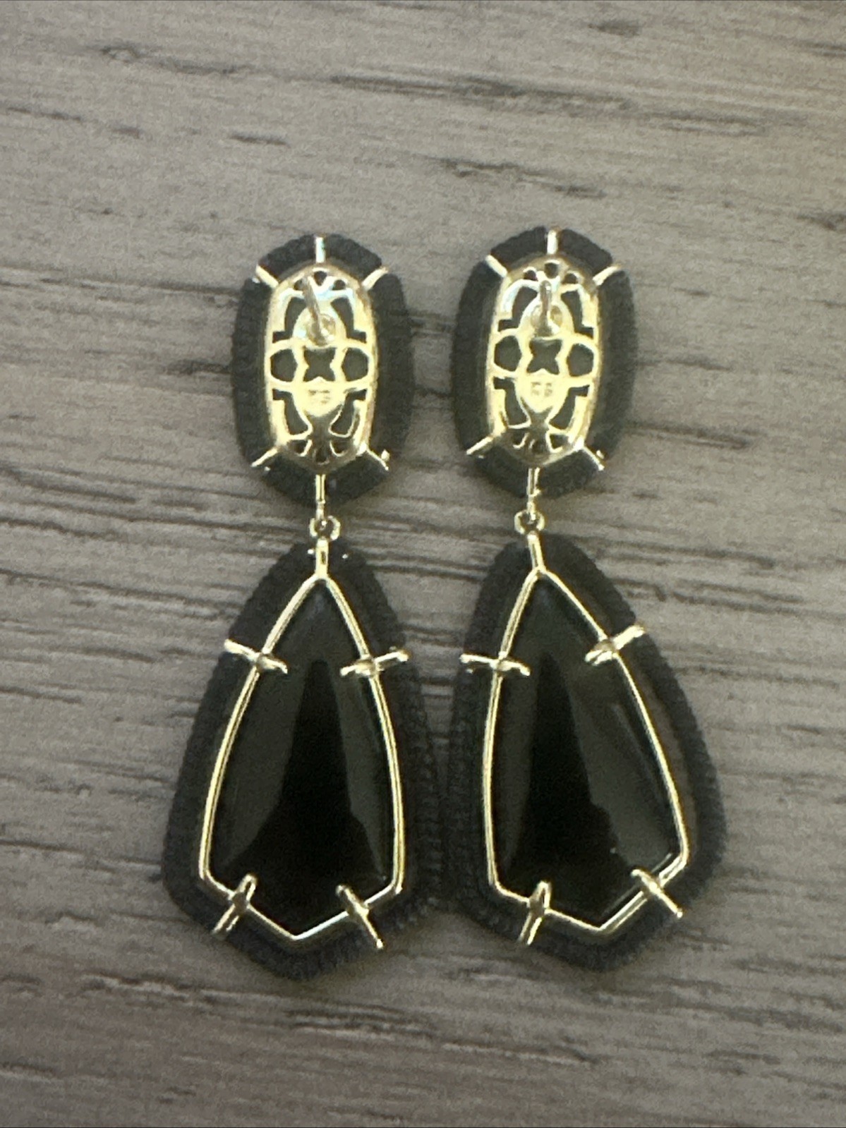 Kendra Scott Thread Camry Statement Earrings In G… - image 3