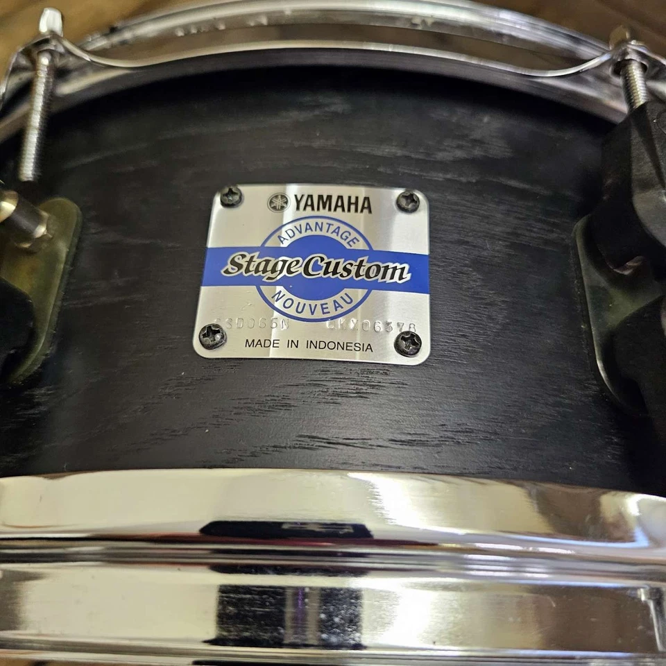 Snare Drum 14" Yamaha Stage Custom Nouveau USED! RKYAM011025 - Image 3 of 4