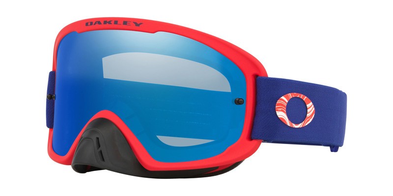Masque Oakley O-Frame 2.0 Pro MX pour éviter l'éblouissement en moto avec écran miroir