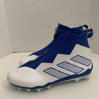 Adidas Nasty 2.0 Men's Size 11.5 Football Cleats Blue White GV8307 NEW