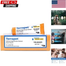 Pet Eye Care Ointment for Dogs, Cats, Cattle, Sheep, Horse, Bird 1/8 oz / 5 gr,