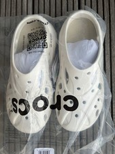 Crocs Caged Clog Weiß denim und herren Gr. 4...