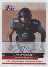 2022 Leaf Pro Set Draft Auto Red Jaivon Heiligh #PSA-JH2 Auto i2k