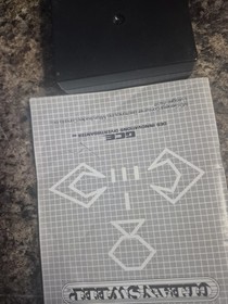 Clean Sweep Vectrex Game cartridge and instructions Only