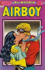 Airboy #31 VF; Eclipse | Chuck Dixon Kiss Cover - w/Bag+Board