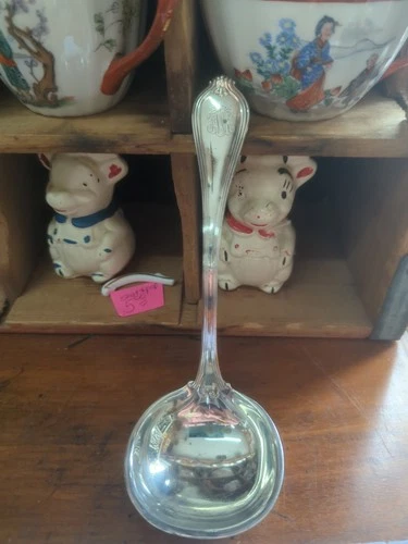 Towle Solid Sterling Silver Paul Revere Gravy Sauce Ladel Monogram