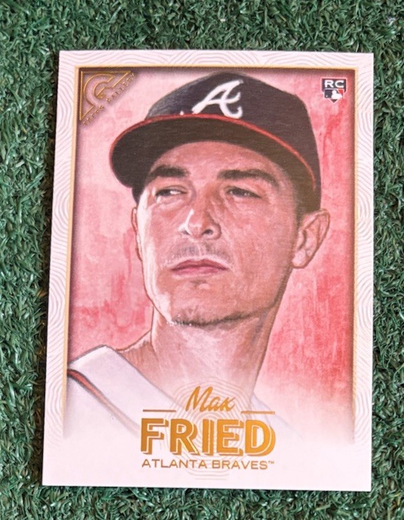 MAX FRIED - 2018 TOPPS GALLERY ROOKIE CARD # 20 - BRAVES - YANKEES - MLB