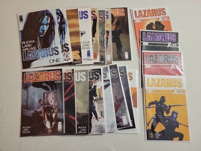 Lazarus Lot of 20 Image Comics X+66 1-4 2013 Rucka Lark Arcas NM