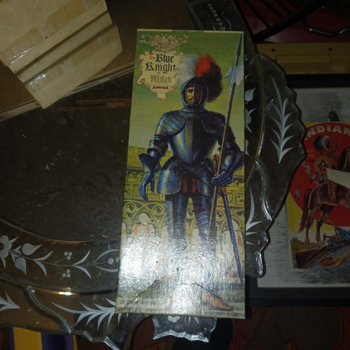 Original Aurora Blue Knight of Milan Modellbausatz nur Box - Bild 3 von 3