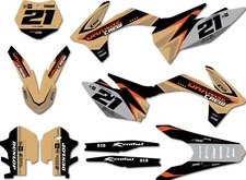 Custom decal kit TERRA style Stickers to fit KTM SXF 450 2011 2012 graphics