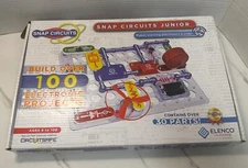 ELENCO Snap Circuits Jr.� 100 Experiments Electronics Discovery Kit Set Intact