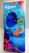 Finding Dory Latch Hook Kit Disney Pixar Nemo Canvas  Yarn Included