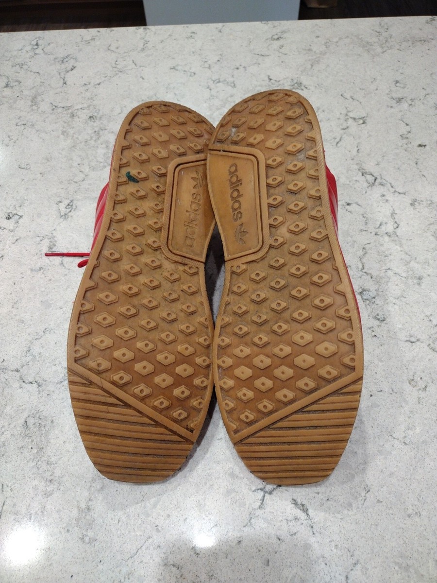 あかまる Adidas Mens X_PLR B37439 Scarlet Gum Red Running Shoes